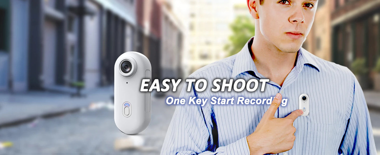Tiny Magnetic Smart Vlogging Camera.