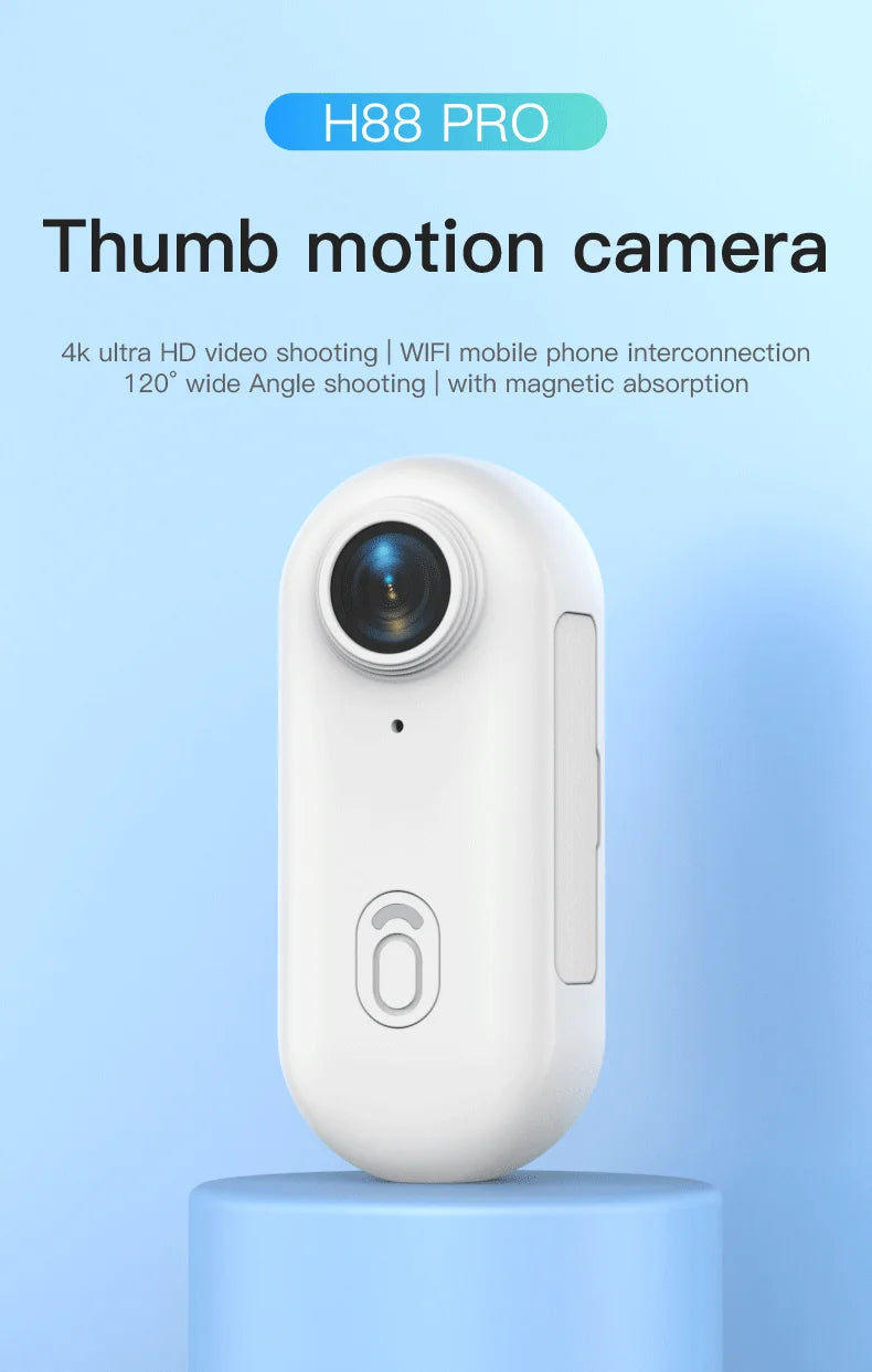 Tiny Magnetic Smart Vlogging Camera.