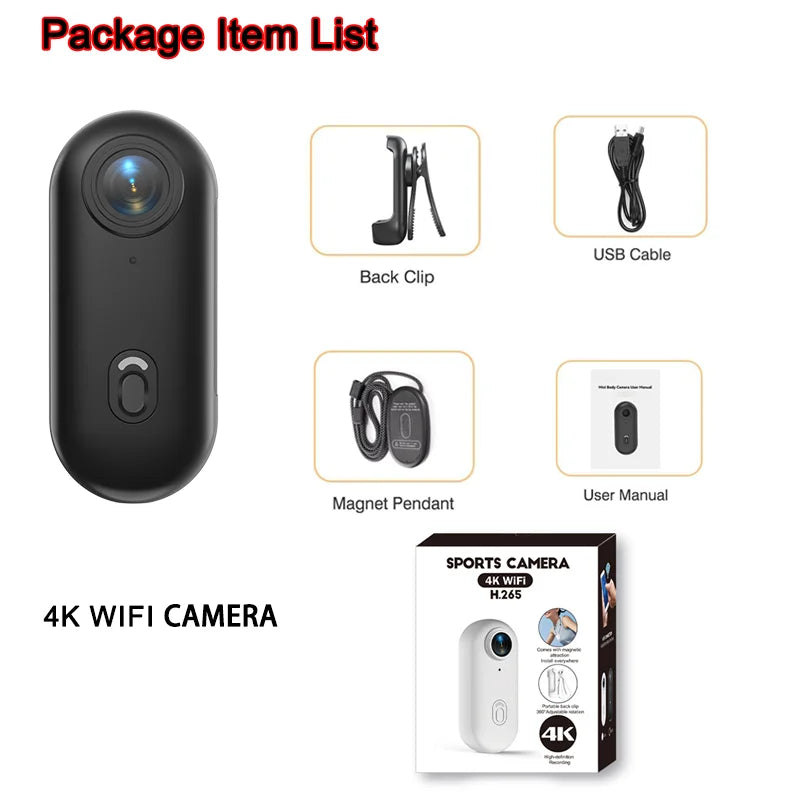 Tiny Magnetic Smart Vlogging Camera.