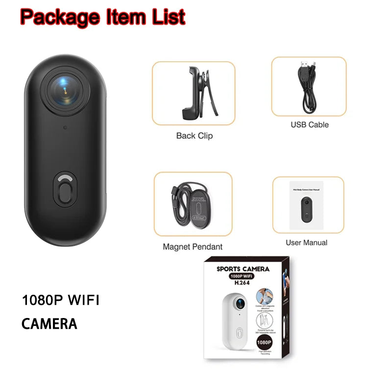 Tiny Magnetic Smart Vlogging Camera.
