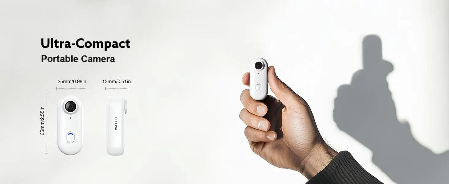 Tiny Magnetic Smart Vlogging Camera.
