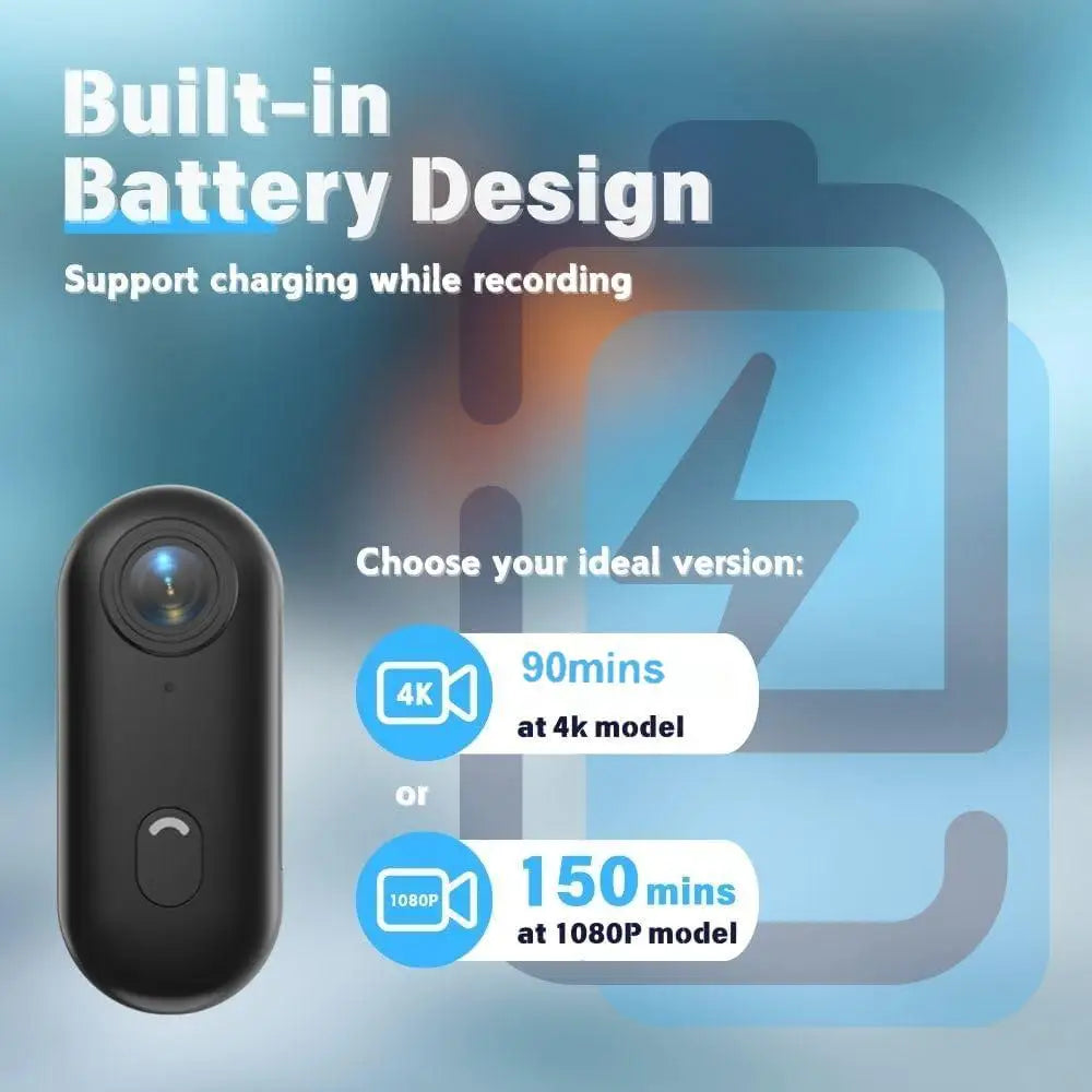 Tiny Magnetic Smart Vlogging Camera.